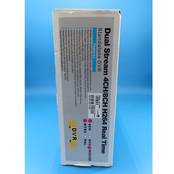 Luxor Falcon LX-4PRO 4 Ch. DVR Security Surveillance CCTV System - Picture 3 of 16